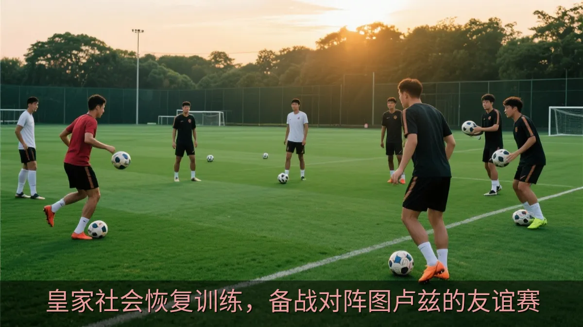 皇家社会恢复训练，备战对阵图卢兹的友谊赛